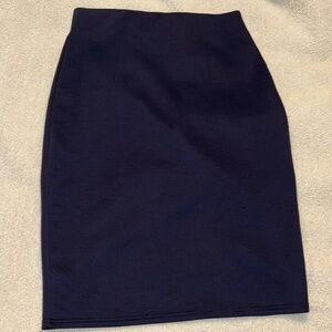 Twinth Navy Blue Pencil Skirt Size Small